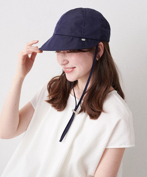 HATMIKKE（ハットミッケ） 帽子 ハット 「パッカブル/撥水/UV/あご