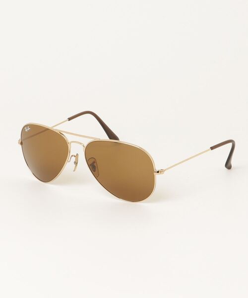 Ray-Ban サングラス ブラウンレンズ シルバーフレーム Ray-Ban 「Ray-Ban」 サングラス - ブラウン メンズ : ZOZOTOWN
