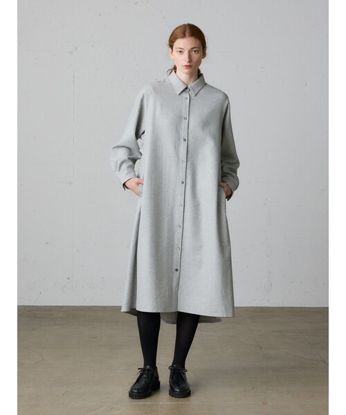 タ*ウ様 新品タグ付き　ミディウミ　コートワンピース MidiUmi（ミディウミ） ワンピース コートワンピース : ZOZOTOWN Yahoo