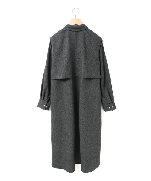 タ*ウ様 新品タグ付き　ミディウミ　コートワンピース MidiUmi（ミディウミ） ワンピース コートワンピース : ZOZOTOWN Yahoo