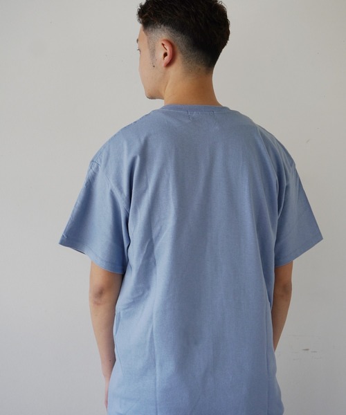 「Port」 「JIMMY’Z」半袖Tシャツ L ライトブルー メンズ