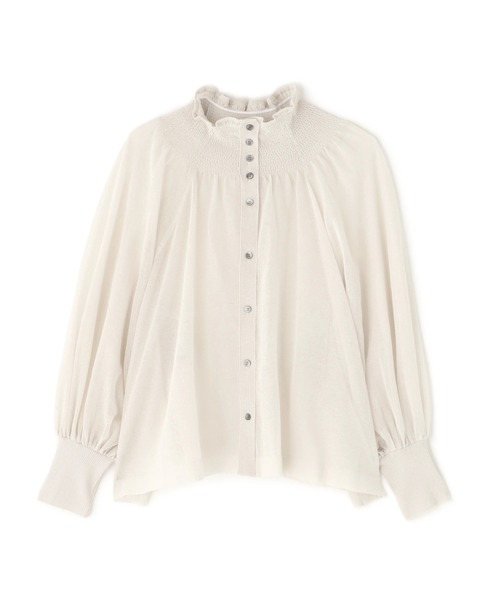 ADORE（アドーア） カーディガン シャーリングシアーニット レディース