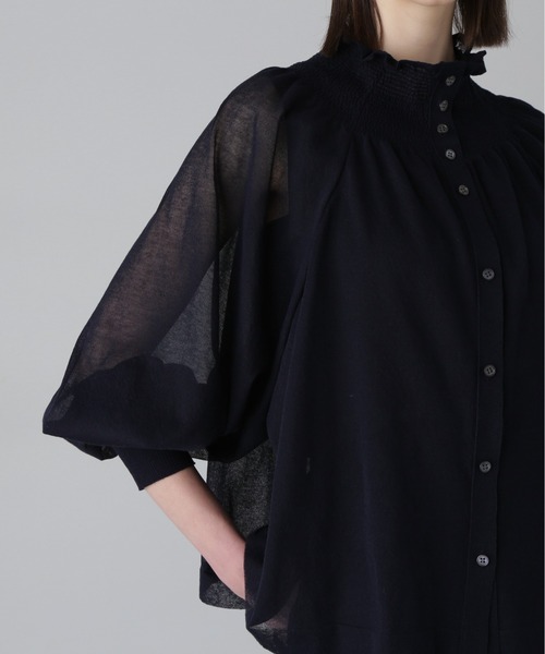 ADORE（アドーア） カーディガン シャーリングシアーニット レディース