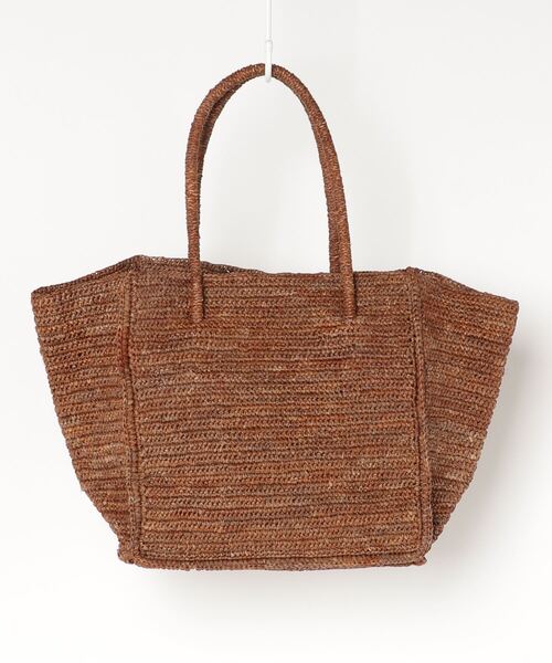 「MAISON N.H PARIS」 かごバッグ ONE SIZE ブラウン レディース_画像2