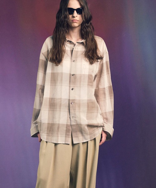 MAISON SPECIAL（メゾンスペシャル） シャツ 「UNISEX」Prime-Over