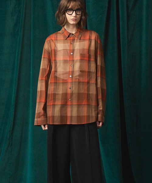 MAISON SPECIAL（メゾンスペシャル） シャツ 「UNISEX」Prime-Over