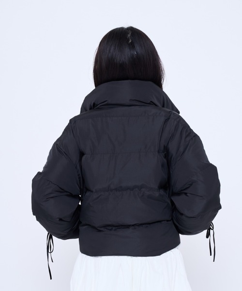Poly Jam ma1 ma-1 ribbon puffer jacket / リボン中綿ジャケット