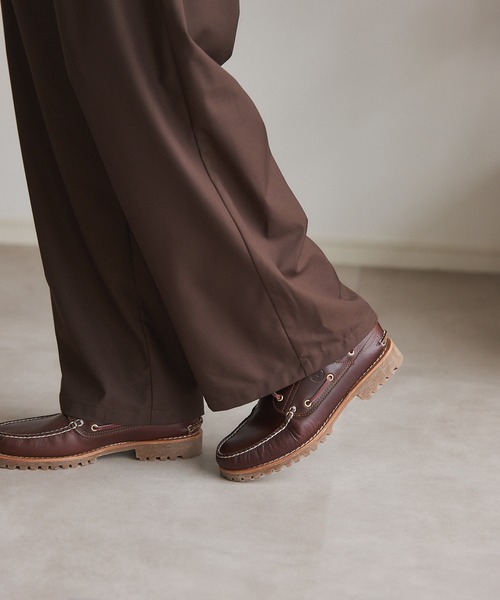 MaisonMargiela メゾンマルジェラ ワイドタックチノパンツ MaisonMargiela メゾンマルジェラ ワイドタックチノパンツの通販はau