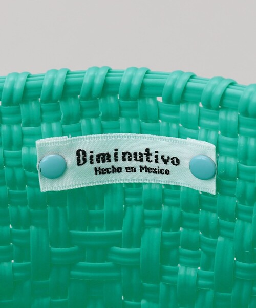 「FREAK'S STORE」 かごバッグ ONE SIZE ブルーグリーン レディース_画像6