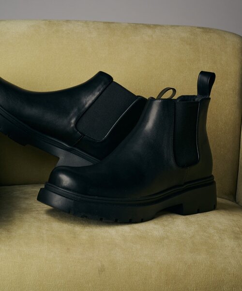 Lui's（ルイス） ブーツ ボリュームサイドゴア メンズ : ZOZOTOWN