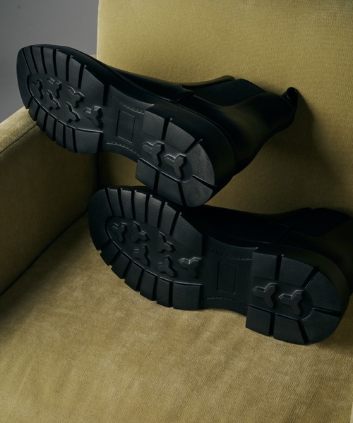 Lui's（ルイス） ブーツ ボリュームサイドゴア メンズ : ZOZOTOWN