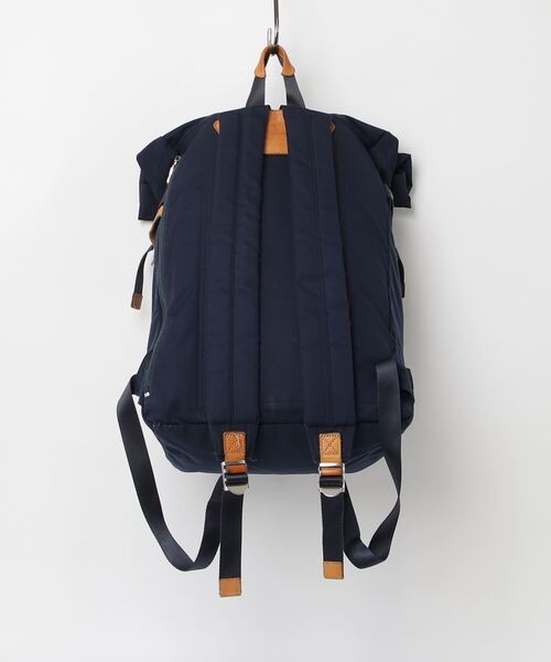 「ASSOV」 ワンポイントリュック - ネイビー メンズ_画像2