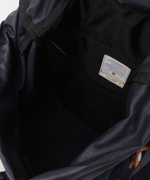 「ASSOV」 ワンポイントリュック - ネイビー メンズ_画像4