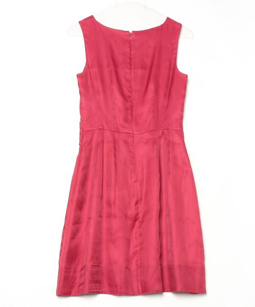「Rubyrivet」 ノースリーブワンピース 38 レッド レディース_画像2