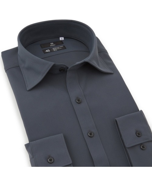 スーツセレクト 4Ｓ　長袖ワイシャツ　など5枚セット SUIT SELECT フォーマル シャツ 「スーパーノンアイロン・ストレッチ