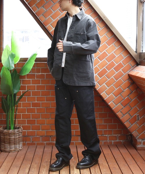 Hanes（ヘインズ） カバーオール ストレッチデニムカバーオール メンズ