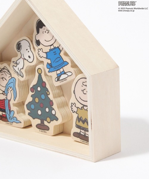 PEANUTS インテリア 「PEANUTS×BAYFLOW」ウッドBOXセット2025X'mas