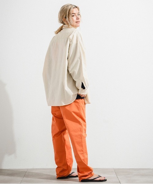 「OFFSHORE」 長袖シャツ L ベージュ メンズ_画像6