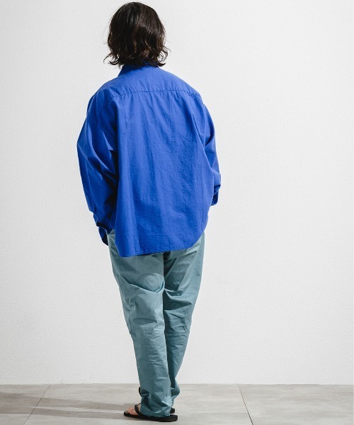 「OFFSHORE」 長袖シャツ L ベージュ メンズ_画像9