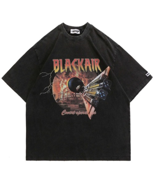 「A‘gem 9」 半袖Tシャツ L ブラック メンズ_画像6