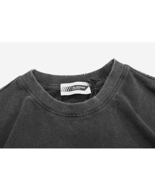 「A‘gem 9」 半袖Tシャツ L ブラック メンズ_画像7