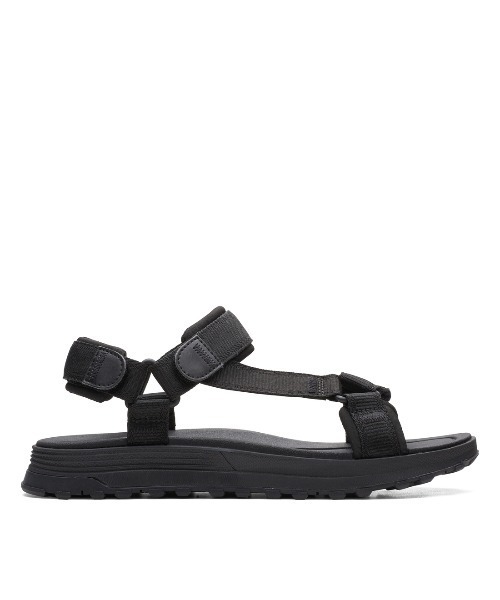 Clarks（クラークス） サンダル UK10 ブラック メンズ : ZOZOTOWN