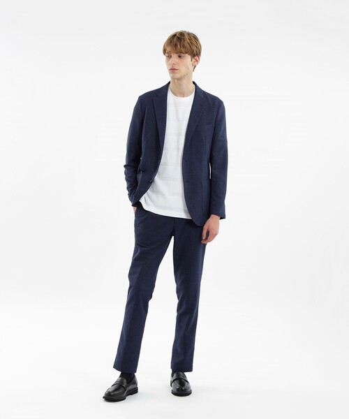 【美品】 マッキントッシュ テーラードジャケット ネイビー 38 MACKINTOSH PHILOSOPHY（マッキントッシュフィロソフィー） テーラード