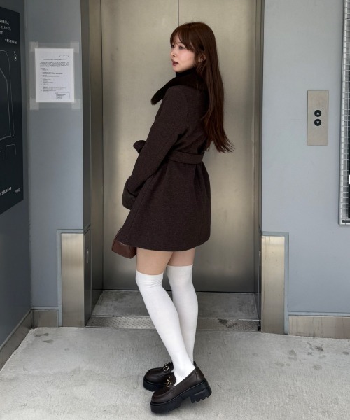 continuer de NICE CLAUP コート アウター 「WEB先行予約」フェイク