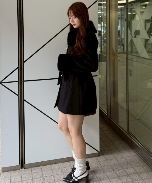 continuer de NICE CLAUP コート アウター 「WEB先行予約」フェイク