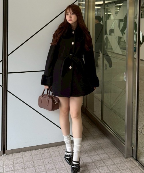 continuer de NICE CLAUP コート アウター 「WEB先行予約」フェイク