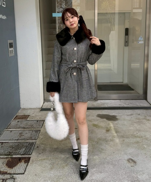 continuer de NICE CLAUP コート アウター 「WEB先行予約」フェイク