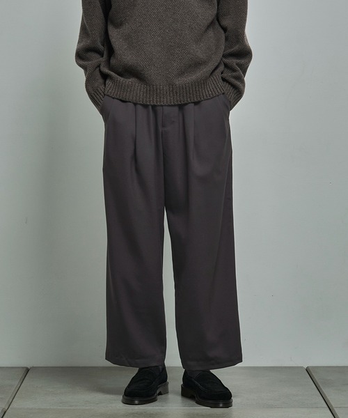 markaware（マーカウェア） スラックス 「MARKA/マーカ」別注 TWO TUCK
