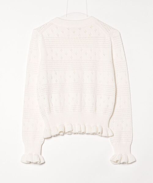 CELINE（セリーヌ） 長袖ニット X-SMALL ホワイト レディース