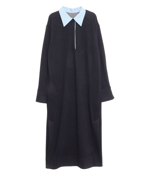 ELENDEEK（エレンディーク） ワンピース バイカラーポロワンピース