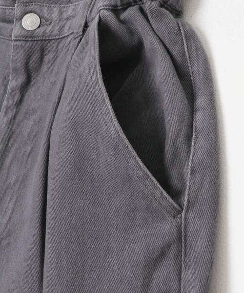 KBF パンツ フリルウエストツイルパンツ レディース : ZOZOTOWN Yahoo