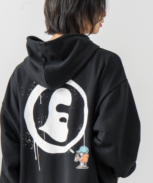 brknhome パーカー 「BRKNHOME/ブロークンホーム」バックプリント 
