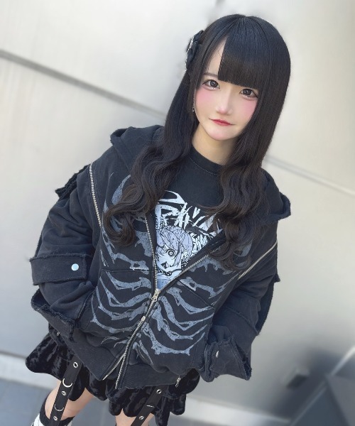 TRAVAS TOKYO ブラックパーカー フリーサイズ TRAVAS TOKYO（トラバストーキョー） パーカー 「TRAVAS TOKYO