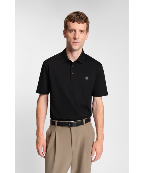 BOSS（HUGO BOSS） ポロシャツ 半袖 シルケットコットン ダブル