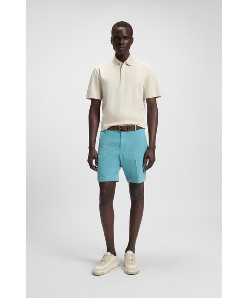 BOSS（HUGO BOSS） ポロシャツ 半袖 シルケットコットン ダブル