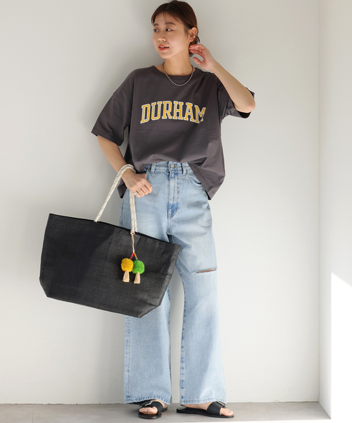「JOURNAL STANDARD relume」 半袖Tシャツ FREE ブラック系その他 レディース_画像2