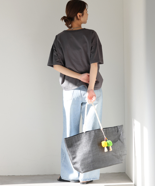 「JOURNAL STANDARD relume」 半袖Tシャツ FREE ブラック系その他 レディース_画像3