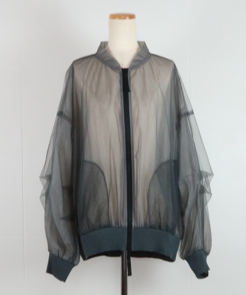 「AULA AILA」 ブルゾン FREE グレー レディース_画像2