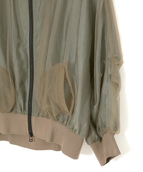 「AULA AILA」 ブルゾン FREE グレー レディース_画像3