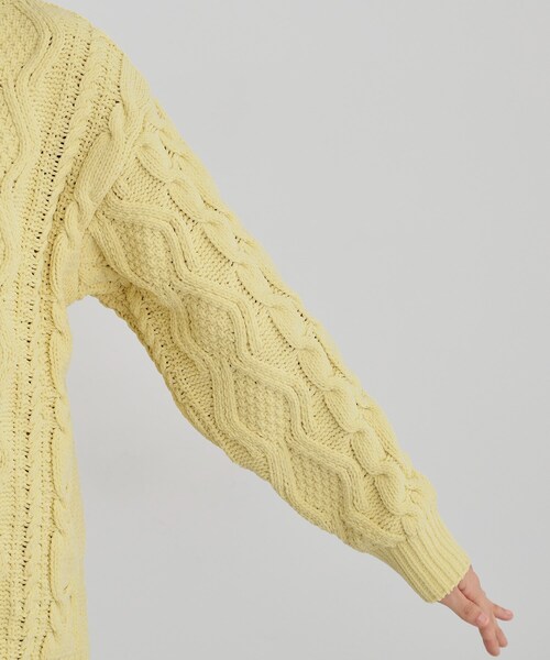 THE SHOP TK ニット セーター 「洗える」冬のコーデを盛り上げる