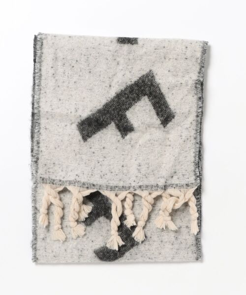 マフラー ストール モヘア ボリューム フリンジF柄マフラー レディース | ブランド登録なし | 16