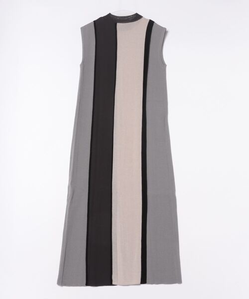 「AIC.」 ノースリーブワンピース FREE ブラック レディース_画像2