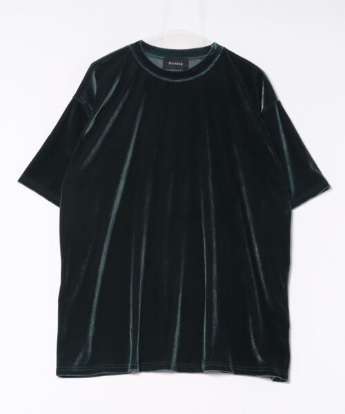 「ankoROCK」 「burning」半袖Tシャツ ONESIZE グリーン メンズ_画像3