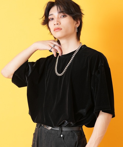 「ankoROCK」 「burning」半袖Tシャツ ONESIZE グリーン メンズ_画像8