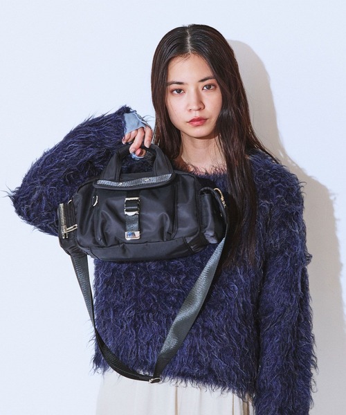 JEANASIS（ジーナシス） ボストンバッグ ナイロンポケットボストン