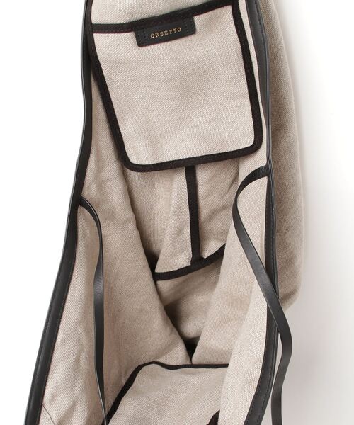 「ORSETTO」 トートバッグ - ベージュ レディース_画像4